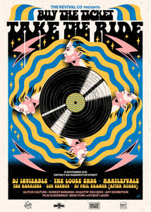 buy the ticket take the ride poster