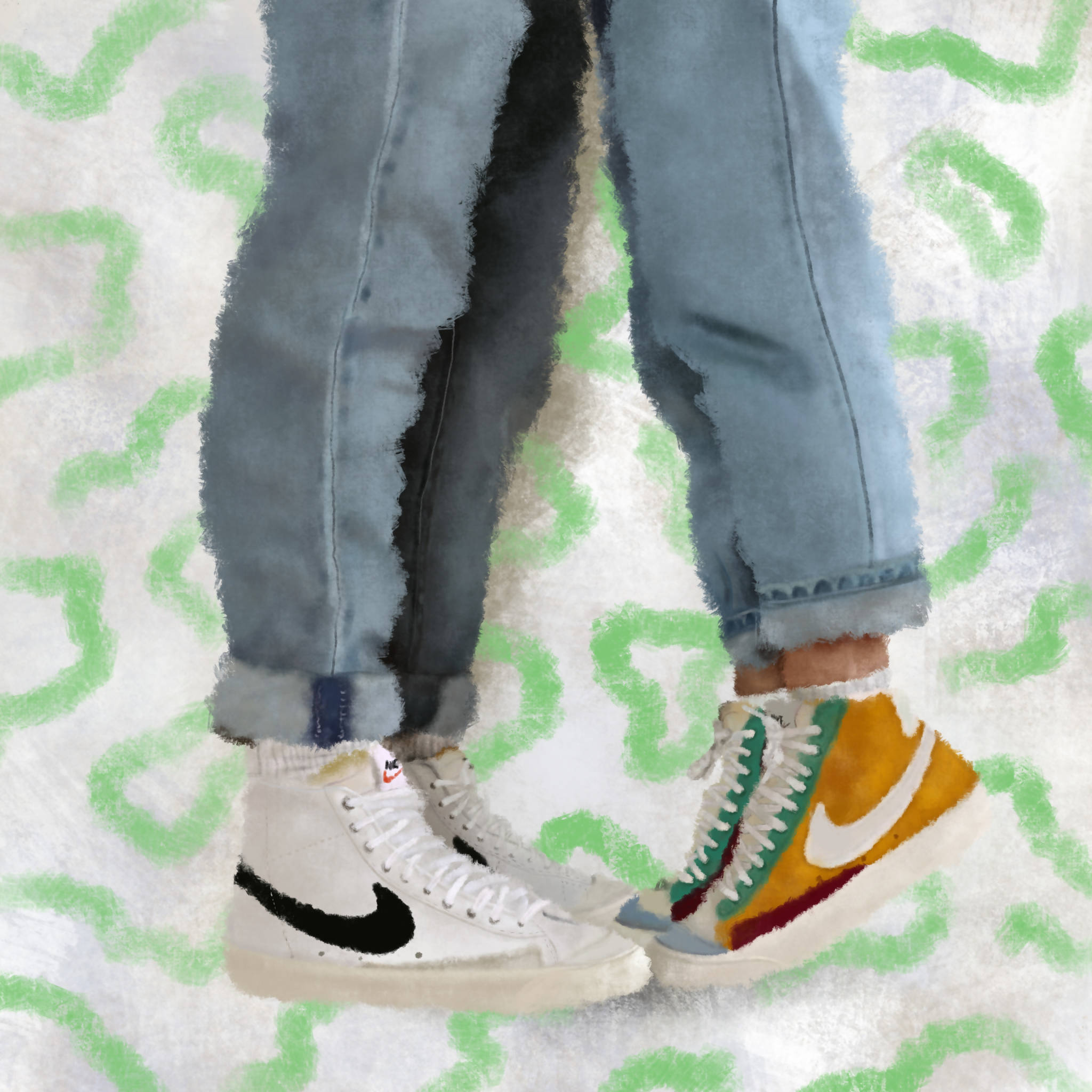 sneaker love | print