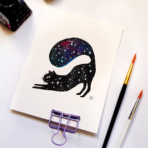 galaxy cat - stretch