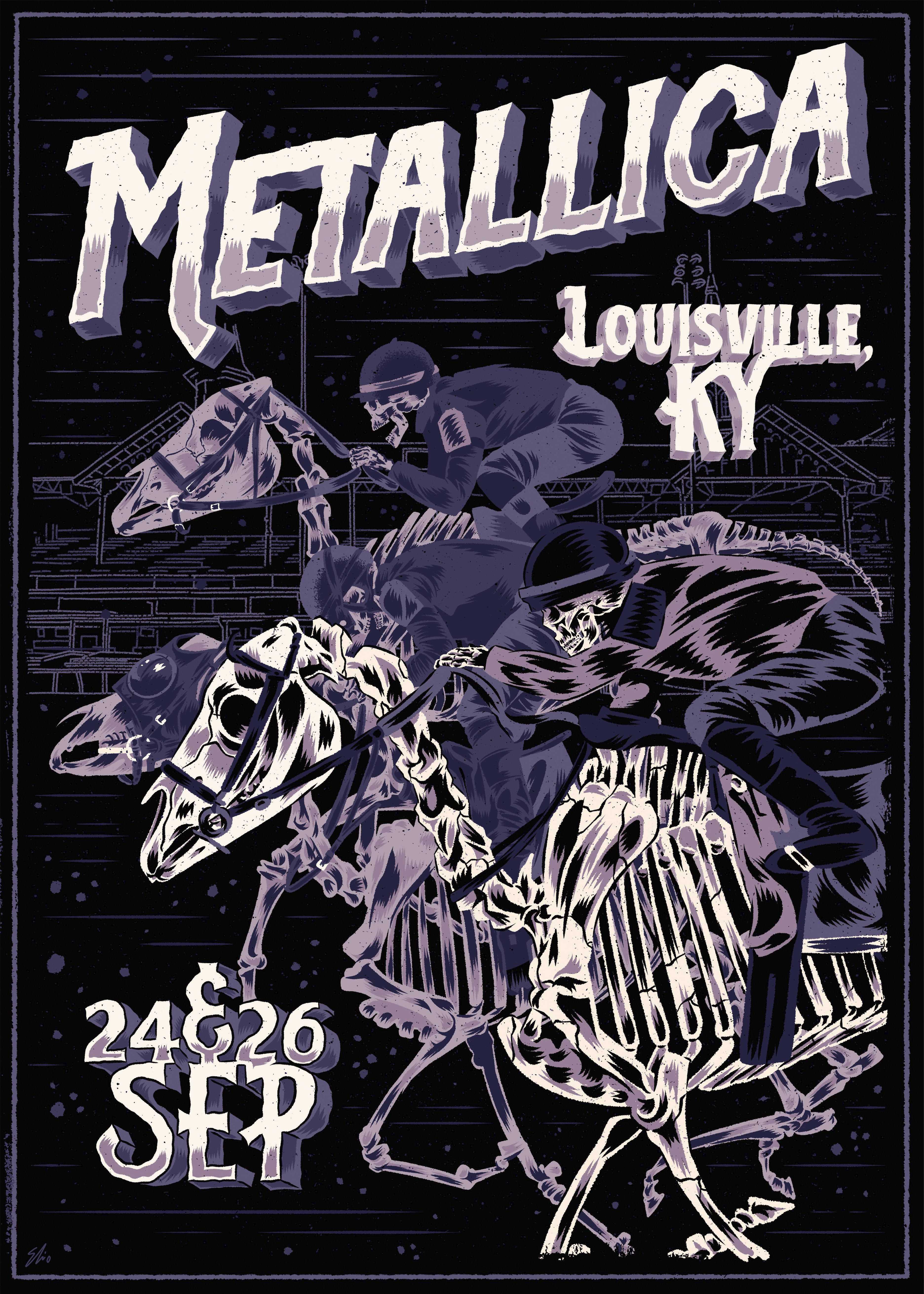 official metallica poster