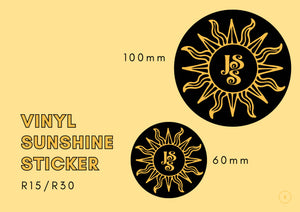 Vinyl Sunshine Sticker