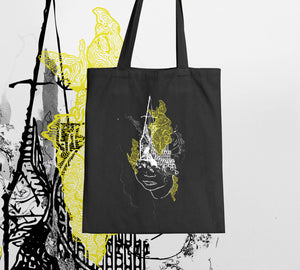 "be yourselves" black tote bag