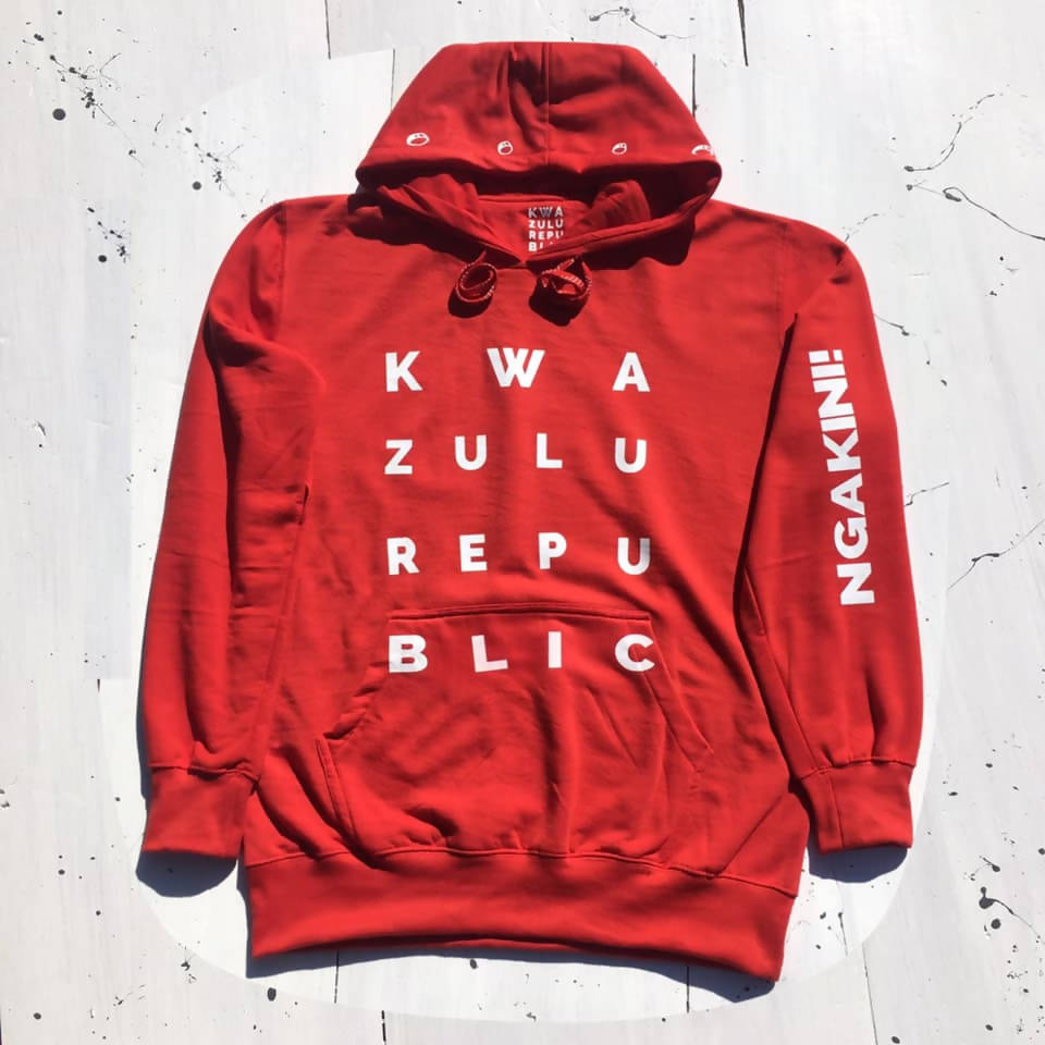 KwaZuluRepublic White & Red Tracksuit