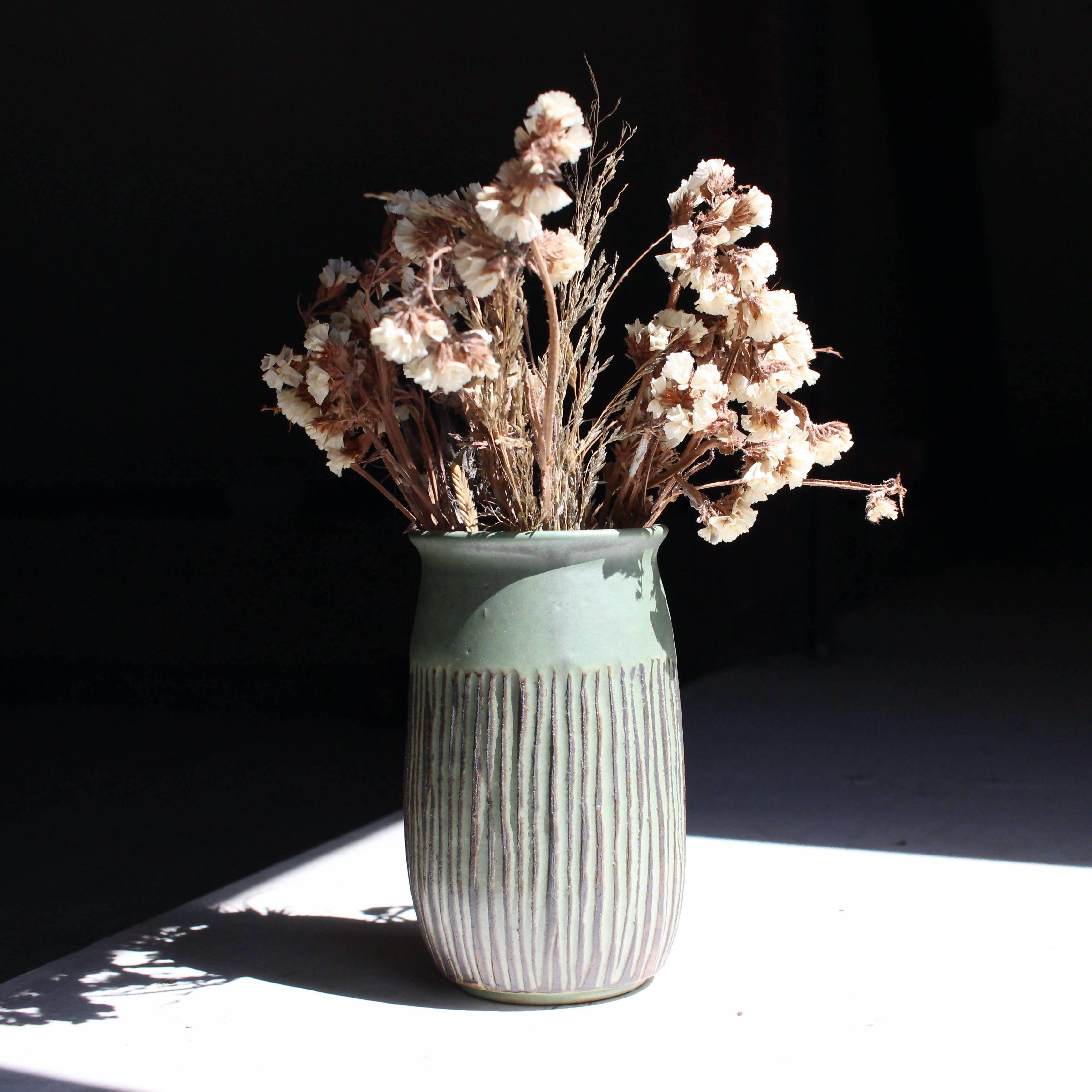textured vase