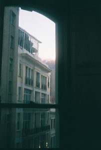 Through the window film photo