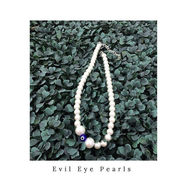 evil eye pearls