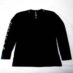 Umlazi Black & Gold Long Sleeve T-Shirt